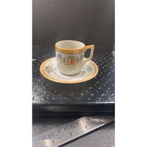 Lusterware Mini Tea Cup and Saucer